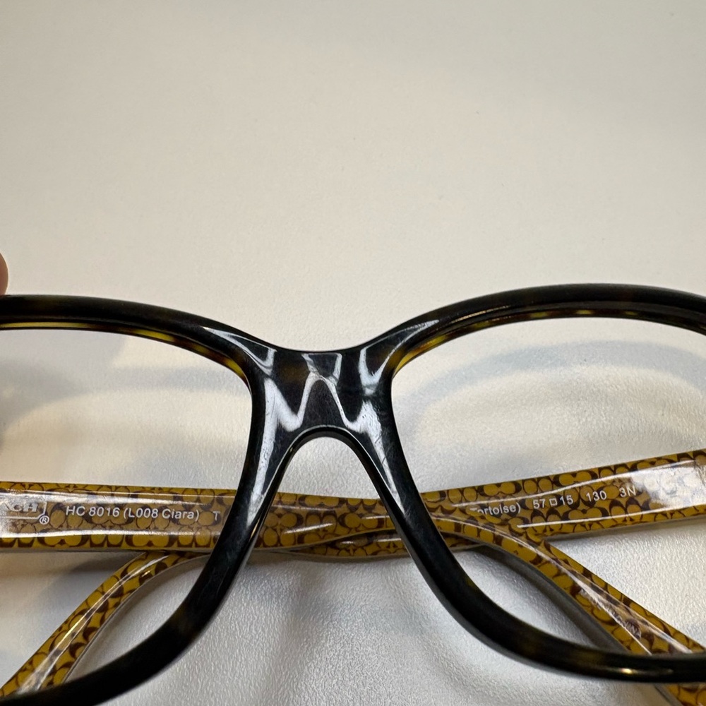 COACH SUNGLASSES HC8016(L008 Ciara)5033/13 (Dark Tortoise) 57•15•130 FRAMES ONLY - Picture 12 of 13